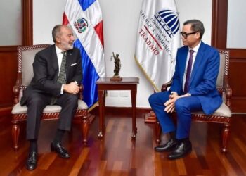 ITALIA - REPUBBLICA DOMINICANA | Stefano Queirolo Palmas, Ambasciatore d’Italia a Santo Domingo, ricevuto dal Ministro del Lavoro Eddy Olivares Ortega