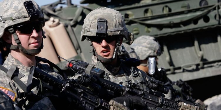 Guerre d'America, soldati americani