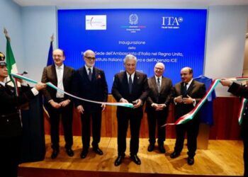 REGNO UNITO | Londra, Tajani inaugura “Casa Italia”