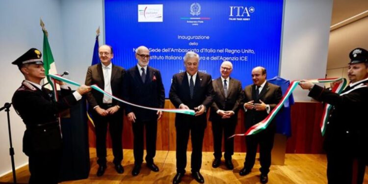REGNO UNITO | Londra, Tajani inaugura “Casa Italia”