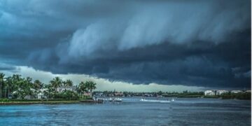Temporale ai Caraibi