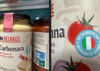 La carbonara belga fotografata dal ministro Lollobrigida