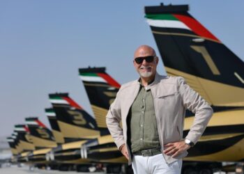 Design italiano: per la pattuglia acrobatica degli Emirati Arabi Uniti la firma di Mirco Pecorari