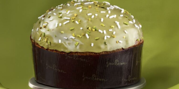 Panettone al pistacchio