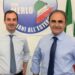 Da sinistra nella foto, il Sen. Mario Borghese con il presidente del MAIE Ricardo Merlo