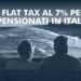 Flat tax 7% a pensionati esteri contro lo spopolamento dell'Appennino