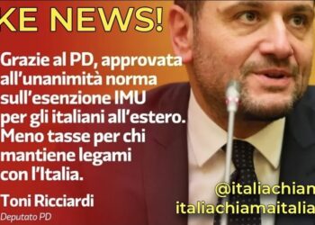 Toni Ricciardi e compagni (di destra e sinistra e di centro) ditela tutta: l'esenzione vale solo nei Comuni con meno di 5milia abitanti!