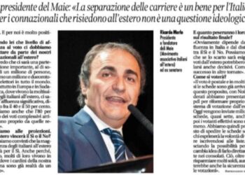 Ricardo Merlo, presidente MAIE