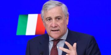 Antonio Tajani, ministro degli Esteri