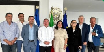 Sergio Maffettone, Ambasciatore d'Italia a Santo Domingo, incontra la rete consolare