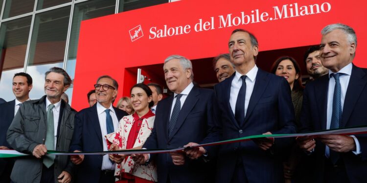 Salone del Mobile 2026, Tajani all’inaugurazione: Milano capitale mondiale del design