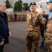 Antonio Tajani con i soldati italiani in Libano