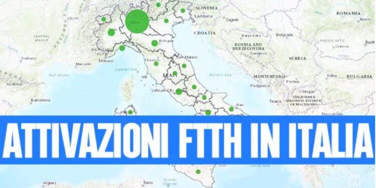 La situazione della FTTH in Italia