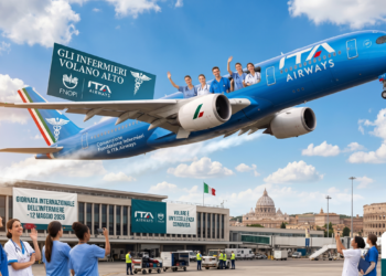 ITA Airways, sconti per infermieri FNOPI: voli agevolati per la Giornata dell’Infermiere