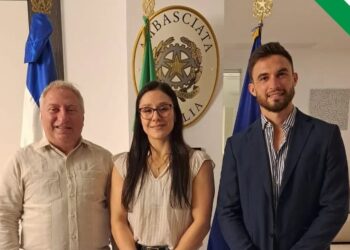 Diplomazia sportiva in Repubblica Dominicana: l’Ambasciatore Maffettone incontra Alexa Grasso e Jordan Valdinocci