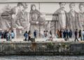 Napoli-New York, il murale sull’emigrazione italiana arriva a Roma: un ponte tra due sponde dell’Atlantico