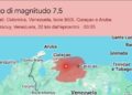 Terremoto devastante in Venezuela