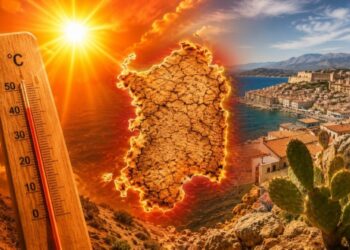 Caldo estremo in Sardegna e Sicilia