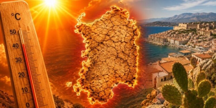 Caldo estremo in Sardegna e Sicilia