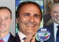 Da sinistra: Mario Borghese, Ricardo Merlo, Vincenzo Odoguardi
