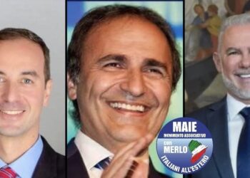 Da sinistra: Mario Borghese, Ricardo Merlo, Vincenzo Odoguardi