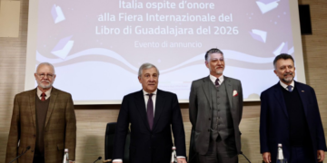 Italia ospite d’onore alla Fiera del Libro di Guadalajara 2026: Tajani, “L’editoria è la prima industria culturale italiana”
