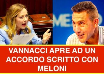 Vannacci - Meloni