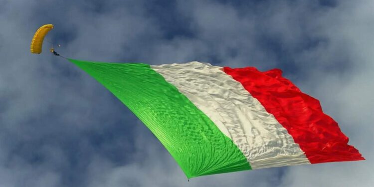 Bandiera italiana, orgoglio tricolore