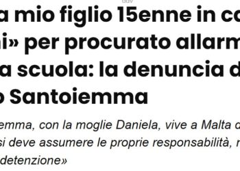 15enne italiano detenuto a Malta