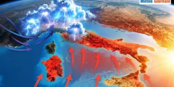 Meteo, Italia divisa in due