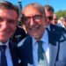 Massimo Romagnoli con il presidente del Senato Ignazio La Russa