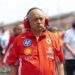 Il team principal della Ferrari Fred Vasseur