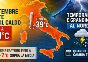 METEO | Settembre rovente