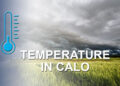 Meteo, temperature in calo