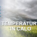 Meteo, temperature in calo
