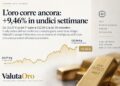 L'oro cresce ancora
