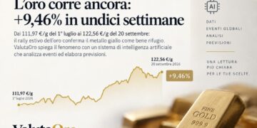 L'oro cresce ancora