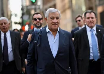 Antonio Tajani a New York (foto ANSA)