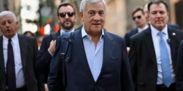 Antonio Tajani a New York (foto ANSA)