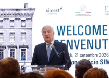 Antonio Tajani a New York, nuova sede Simest