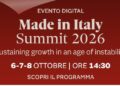 Made in Italy Summit 2026