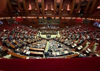 L'aula della Camera dei Deputati