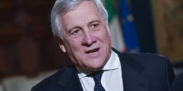 Antonio Tajani, ministro degli Esteri
