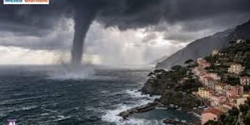 Trombe marine in Italia, il 20% raggiunge la terraferma: venti oltre i 200 km/h